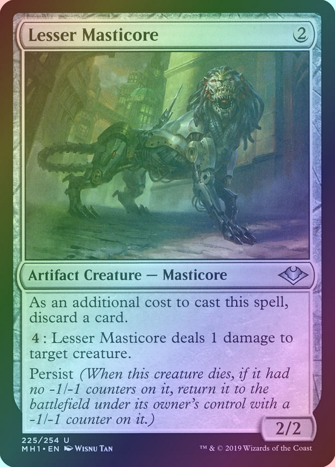 Lesser Masticore (MH1) (225) / Foil
