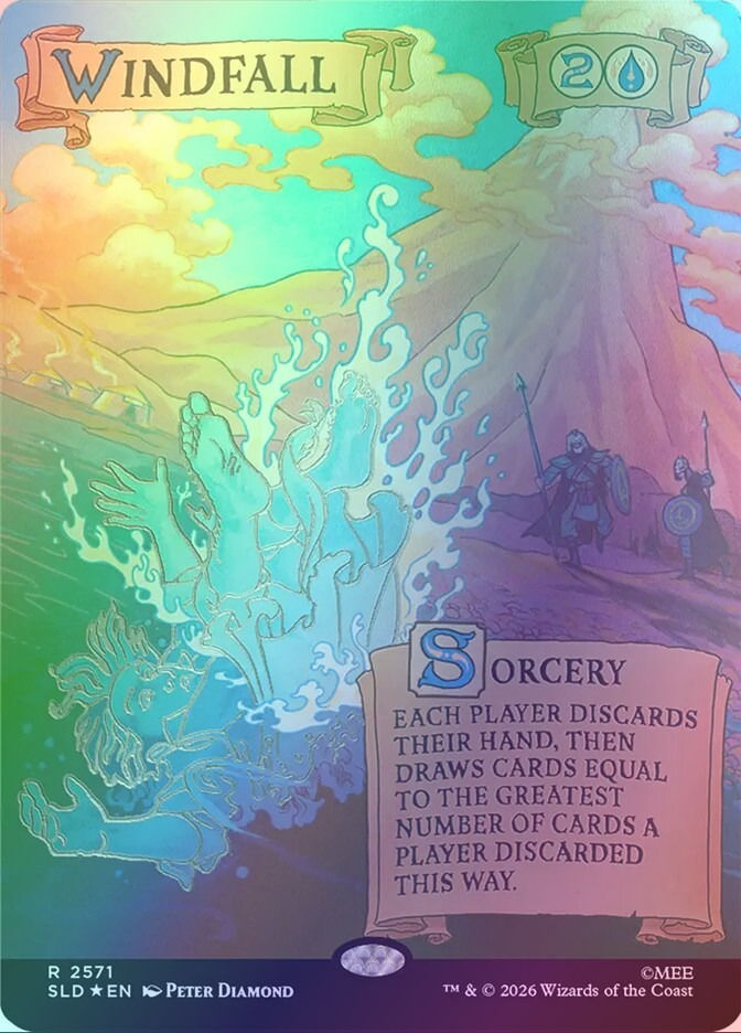 Windfall (SLD) (2571) / Borderless / Foil