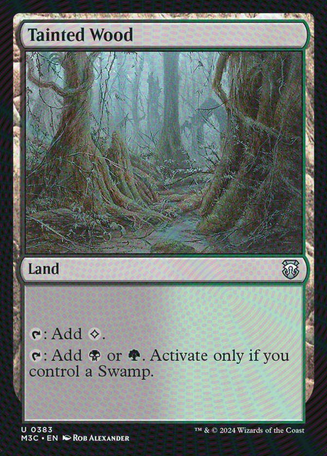 Tainted Wood (M3C) (383) / Ripple Foil