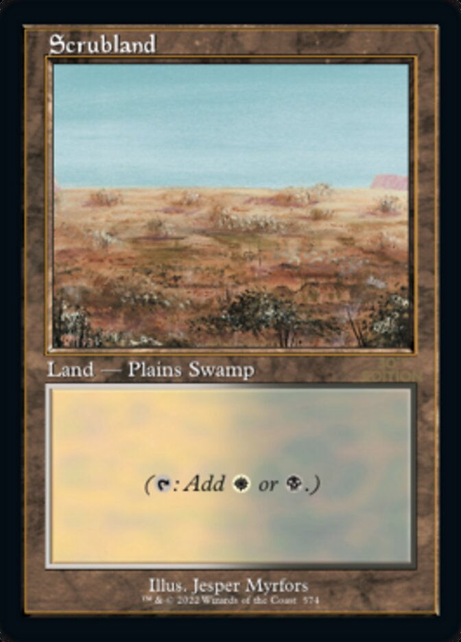 Scrubland (30a) / Retro Frame