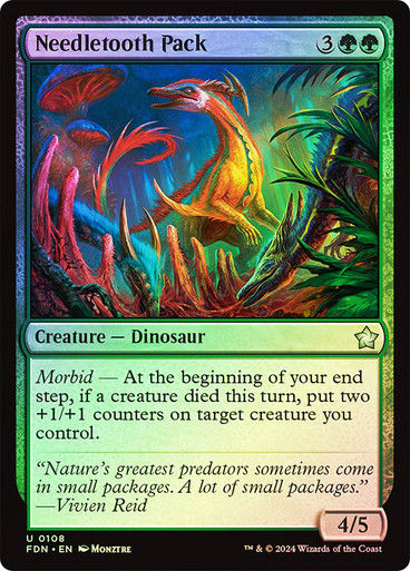 Needletooth Pack (FDN) (108) / Foil