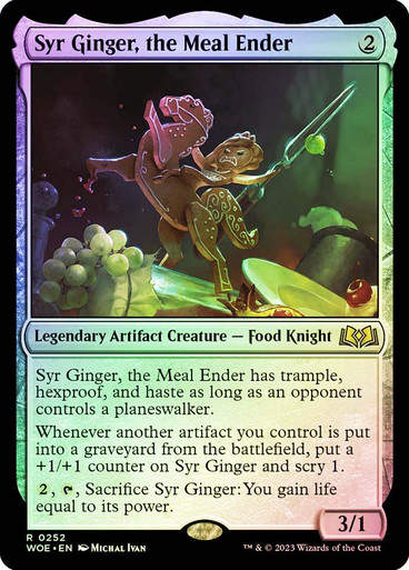 Syr Ginger, the Meal Ender (woe) / Foil