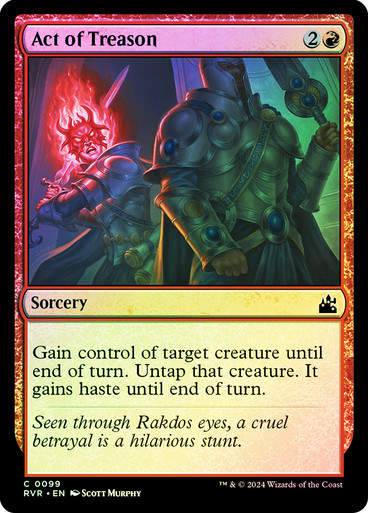 Act of Treason (rvr) (99) / Foil
