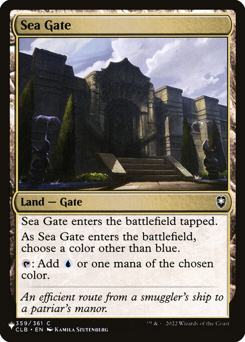 Sea Gate (PLST) (CLB-359)