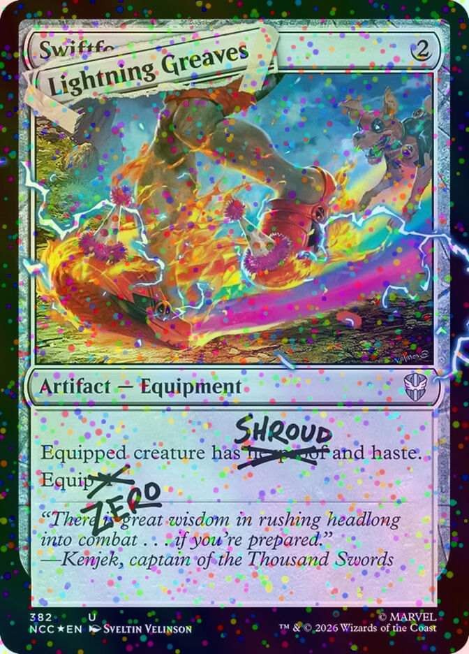 Lightning Greaves (SLD) (IFIYW-9) / Dazzle Foil