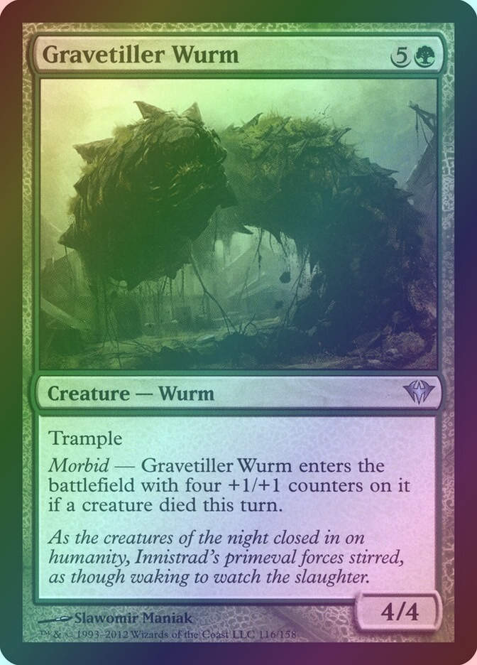 Gravetiller Wurm (DKA) (116) / Foil