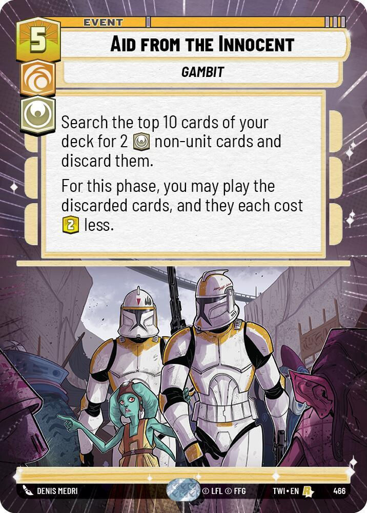 Aid from the Innocent (Hyperspace) (TWI) (466)