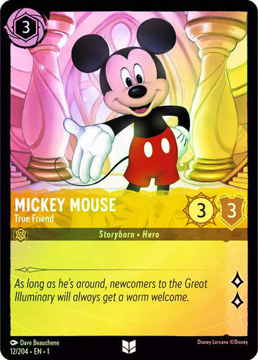 Mickey Mouse - True Friend (LOR_TFC) / Foil