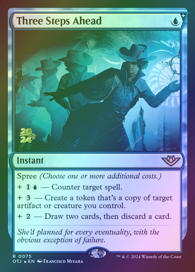 Three Steps Ahead (POTJ) (75s) / Foil