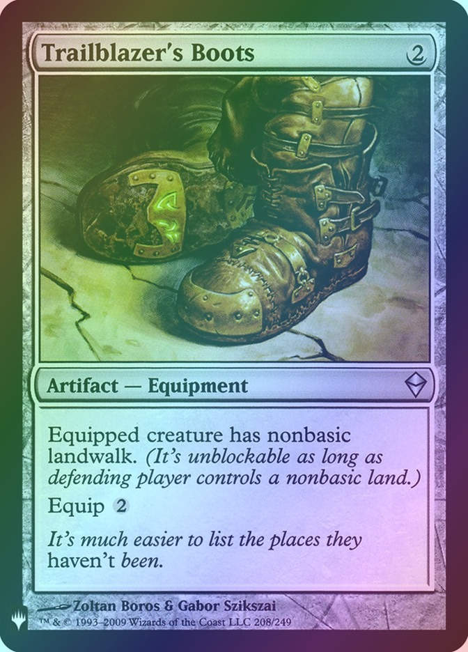 Trailblazer's Boots (PLST) (ZEN-208) / Foil