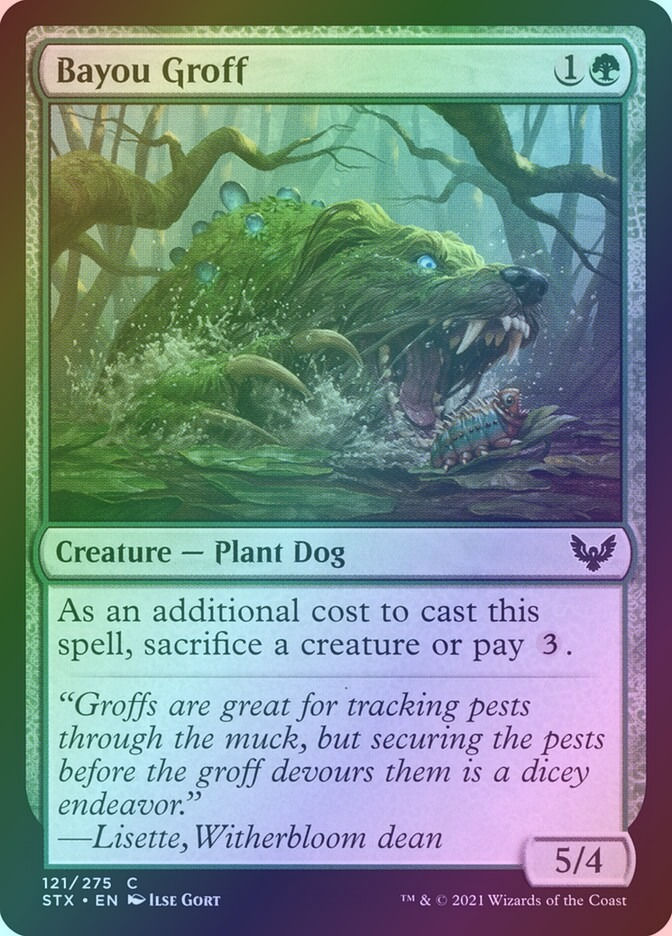 Bayou Groff (STX) (121) / Foil