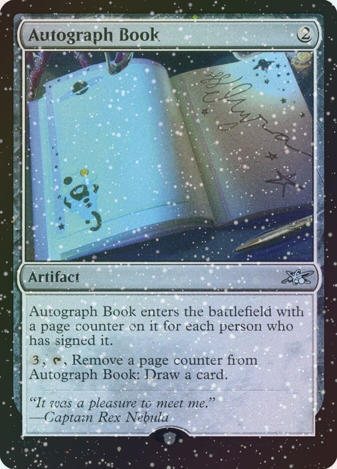 Autograph Book (UNF) (469) / Galaxy Foil