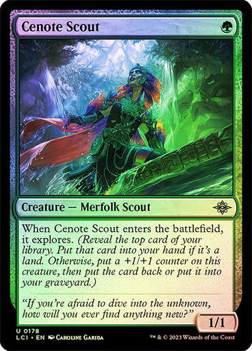 Cenote Scout (lci) / Foil