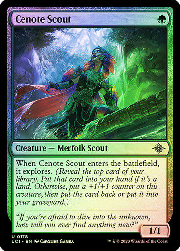 Cenote Scout (lci) / Foil