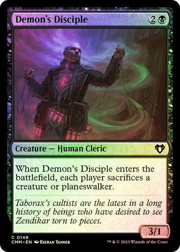 Demon's Disciple (cmm) / Foil