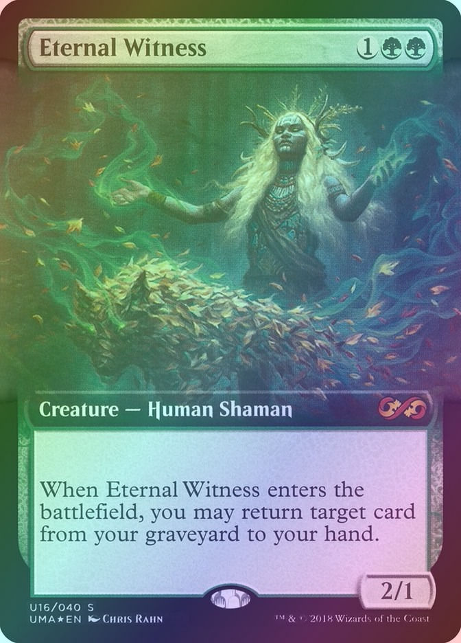 Eternal Witness (PUMA) (U16) / Extended Art / Foil