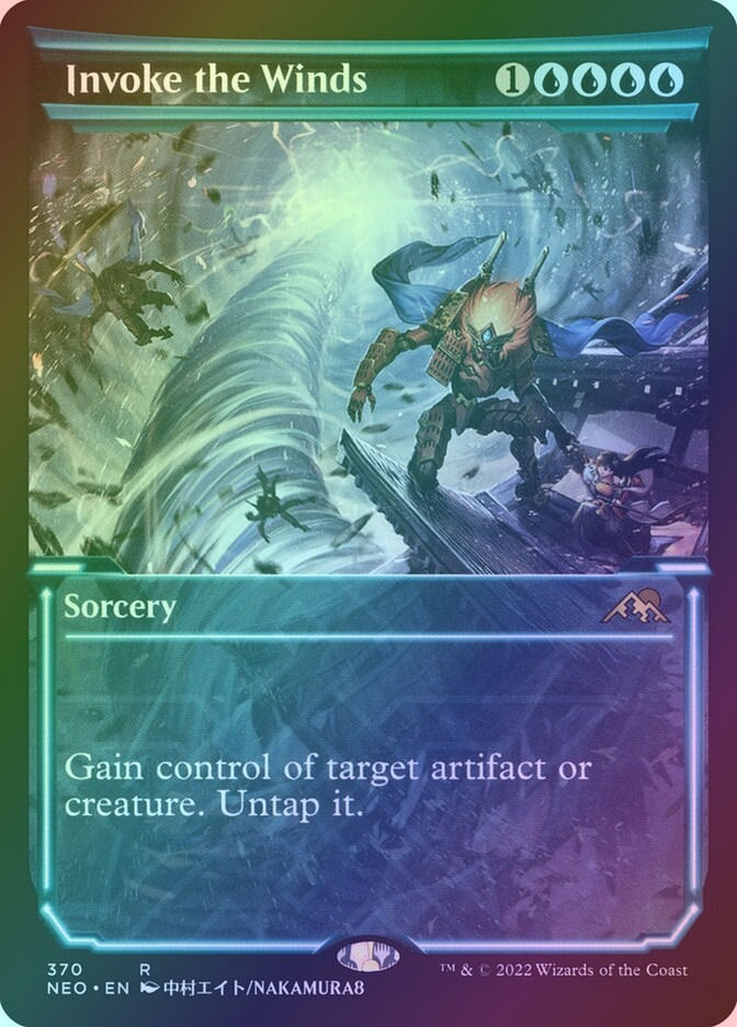 Invoke the Winds (NEO) (370) / Showcase / Foil