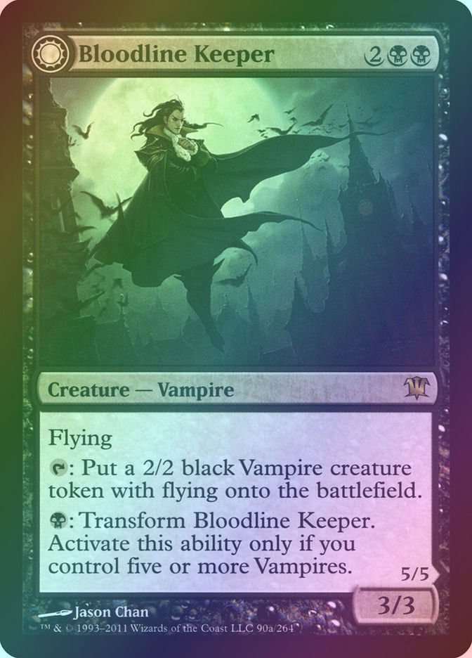 Bloodline Keeper // Lord of Lineage (ISD) (90) / Foil — cara 1 de 2