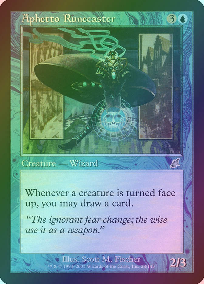 Aphetto Runecaster (SCG) (28) / Foil