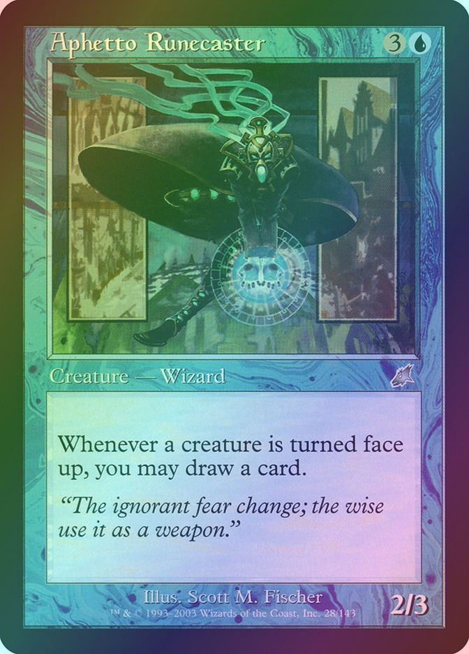 Aphetto Runecaster (SCG) (28) / Foil