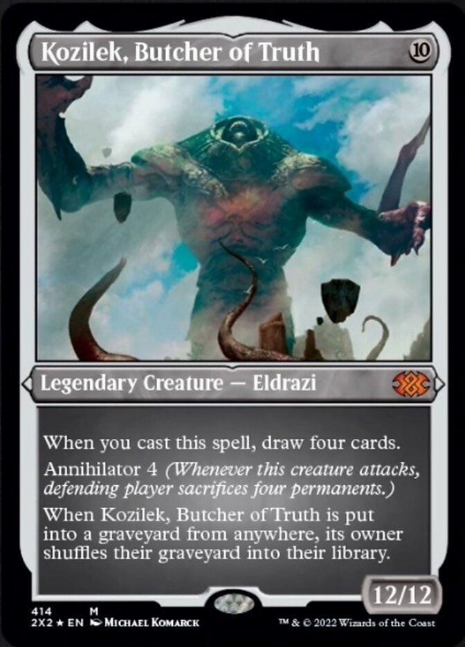 Kozilek, Butcher of Truth (2X2) / Etched Foil