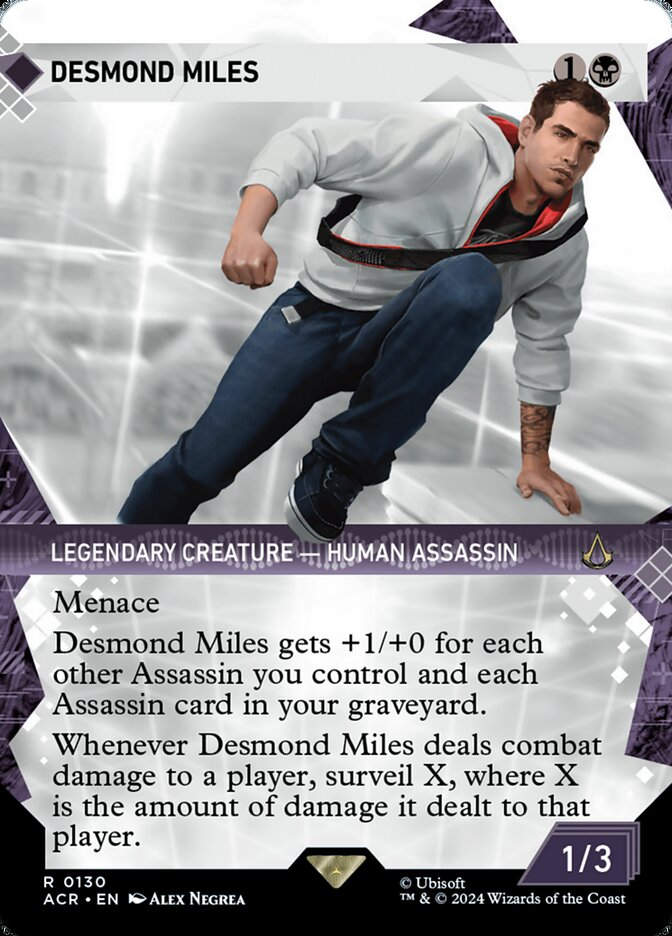 Desmond Miles (ACR) (130) / Borderless / Showcase