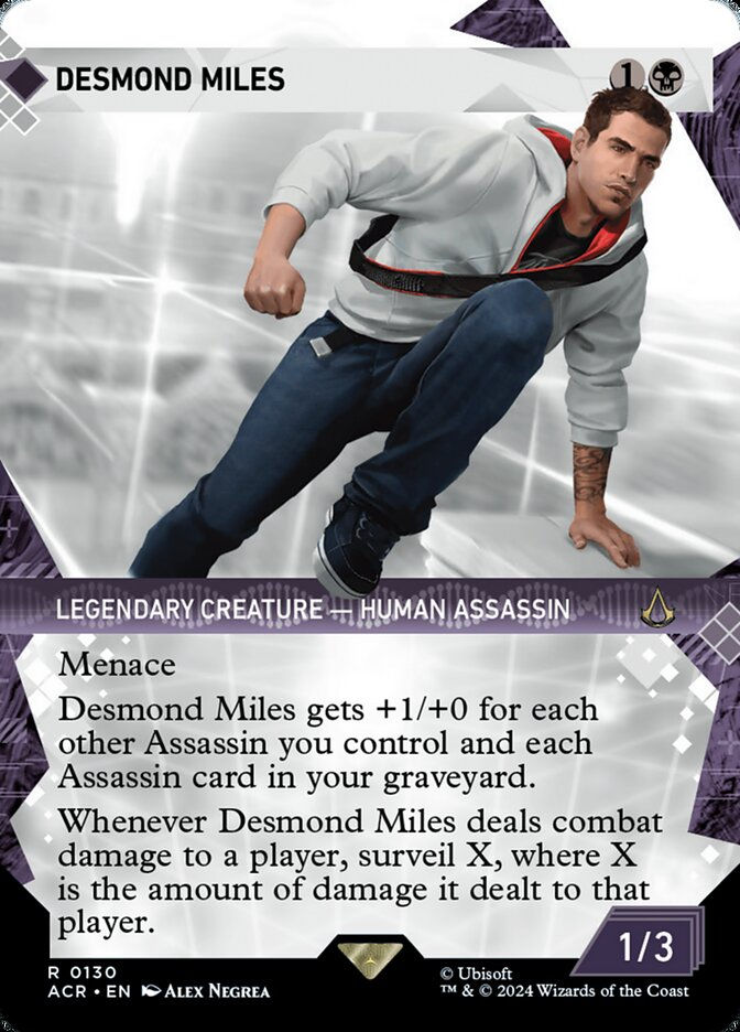 Desmond Miles (ACR) (130) / Borderless / Showcase