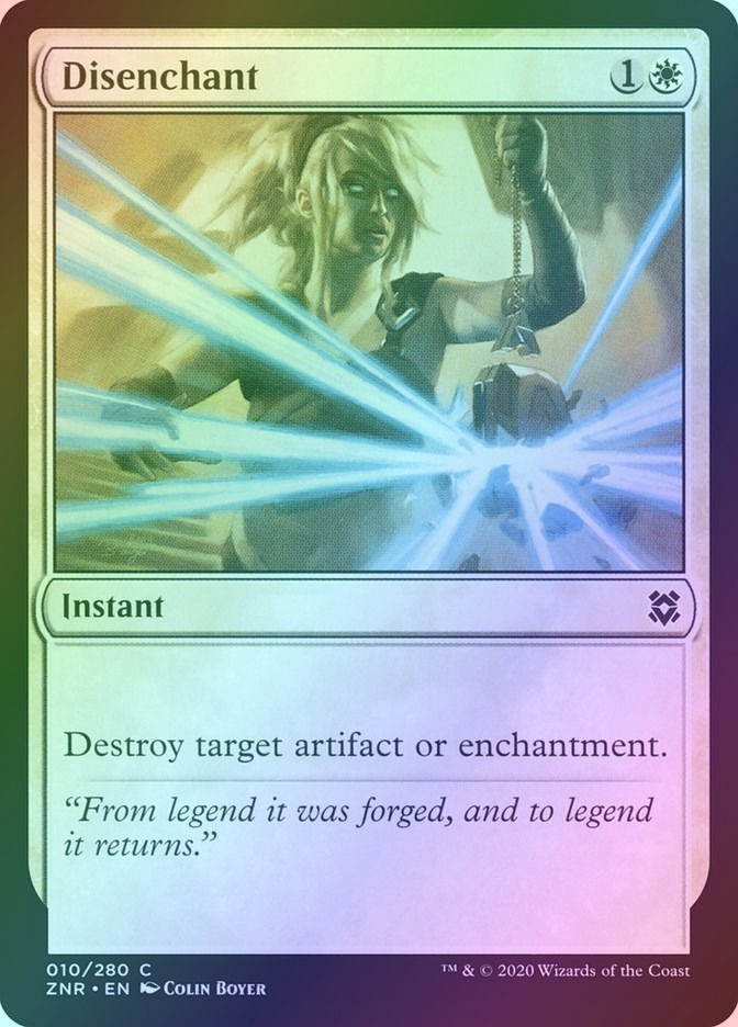 Disenchant (ZNR) (10) / Foil