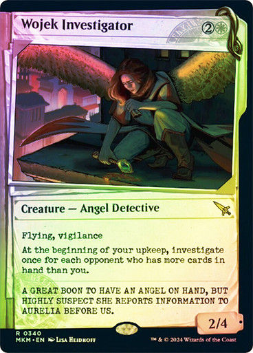 Wojek Investigator (mkm) (340) / Showcase Foil