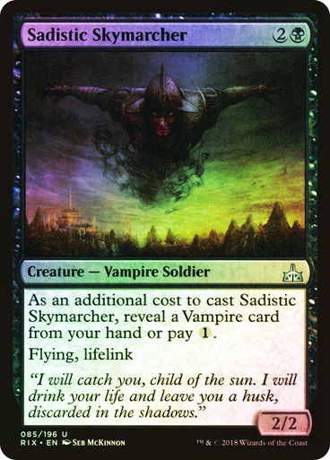 Sadistic Skymarcher (RIX) (85) / Foil