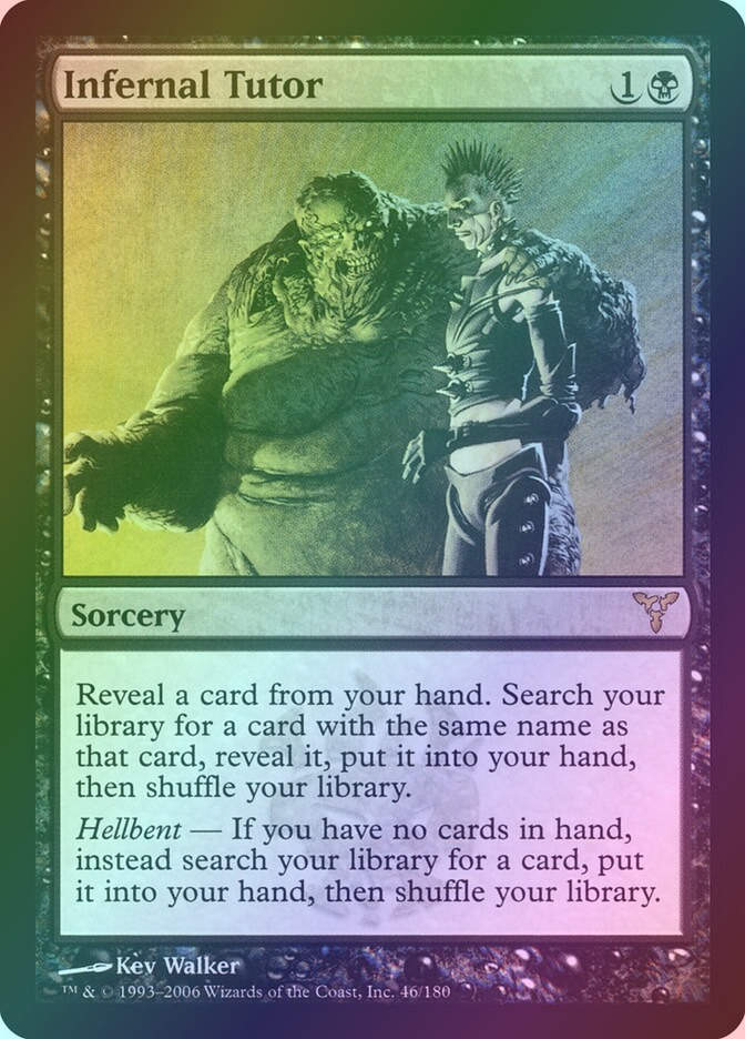 Infernal Tutor (DIS) (46) / Foil
