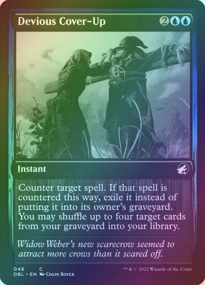 Devious Cover-Up (DBL) (48) / Foil