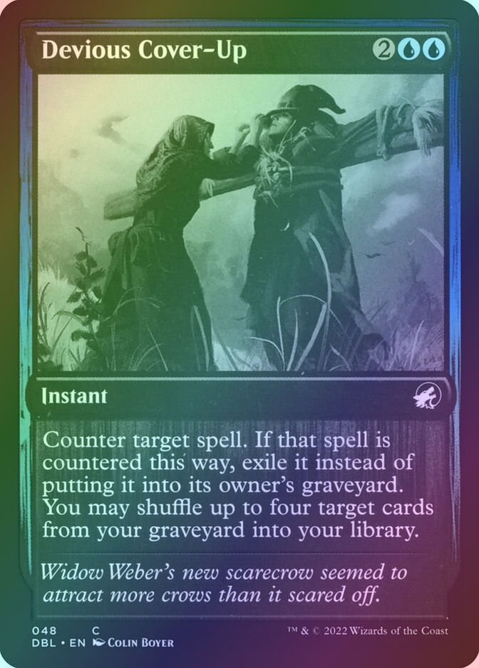 Devious Cover-Up (DBL) (48) / Foil
