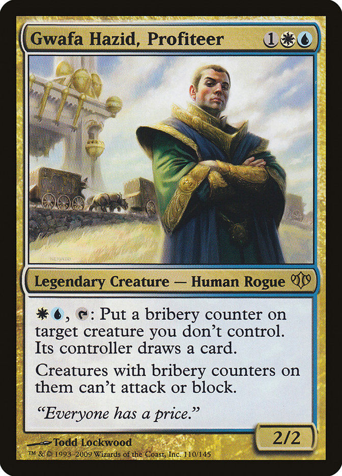 Gwafa Hazid, Profiteer (con)