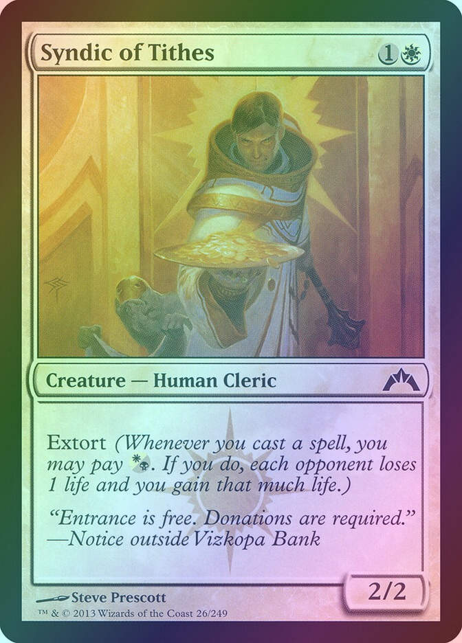 Syndic of Tithes (GTC) (26) / Foil