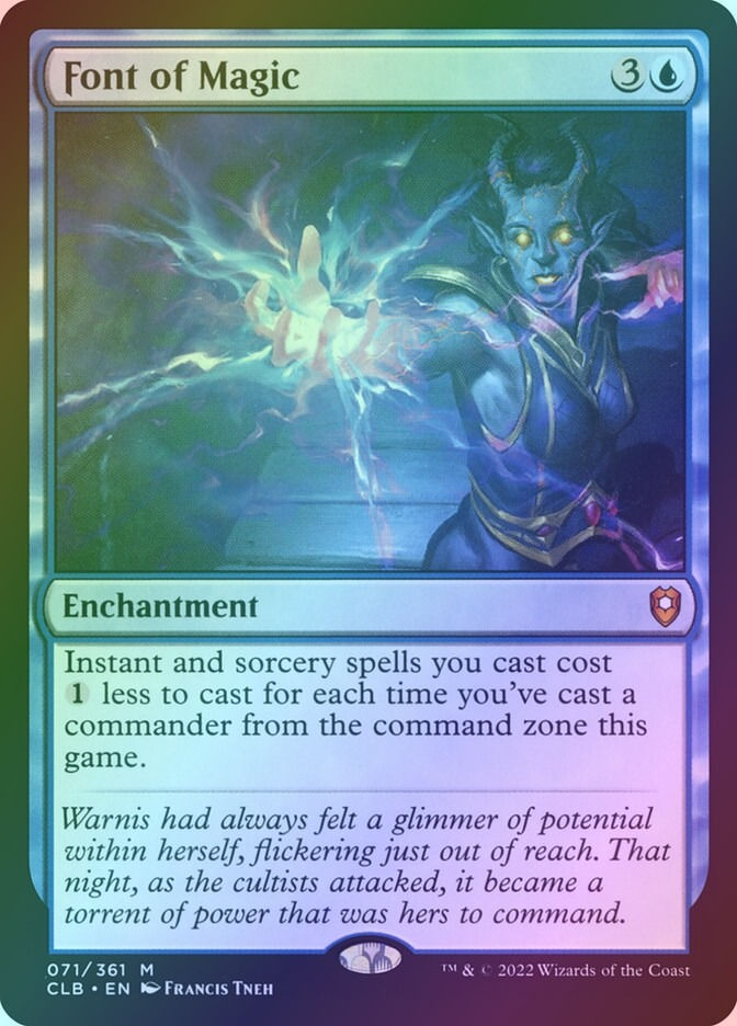 Font of Magic (CLB) (71) / Foil