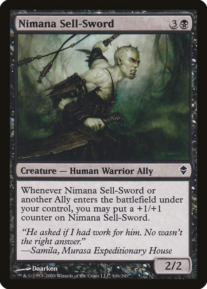 Nimana Sell-Sword (zen)