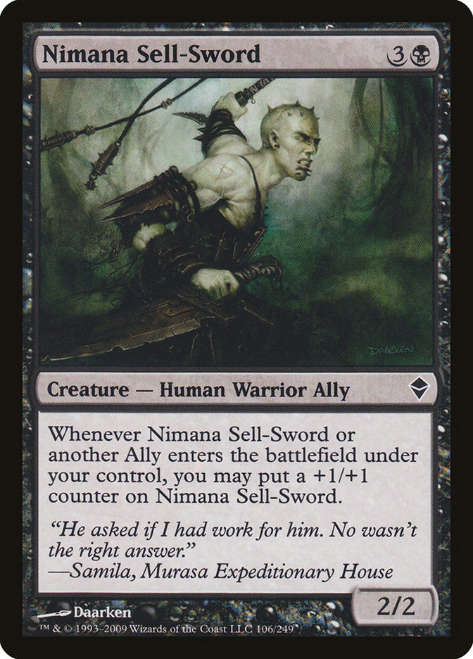 Nimana Sell-Sword (zen)