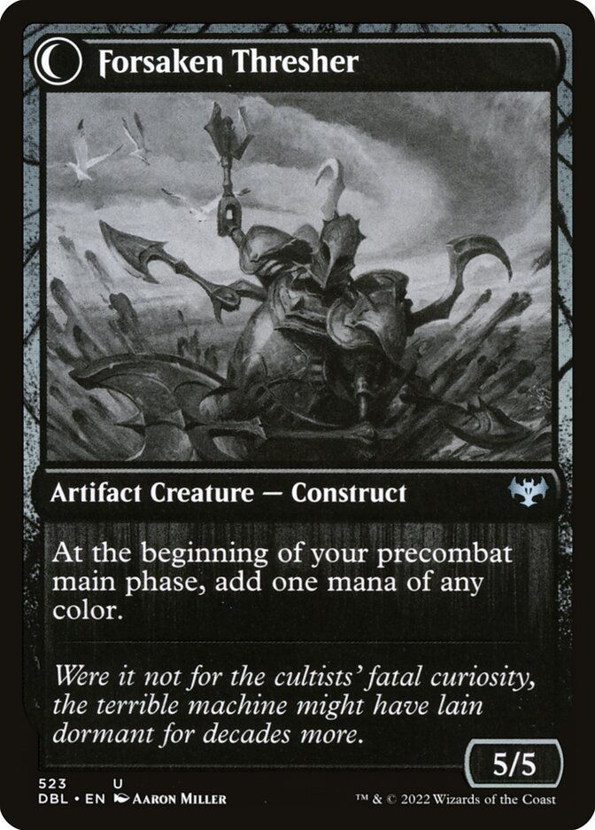 Foreboding Statue // Forsaken Thresher (DBL) (523) — cara 2 de 2