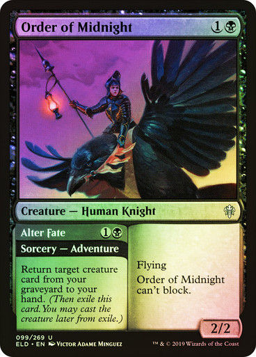 Order of Midnight // Alter Fate (ELD) (99) / Foil