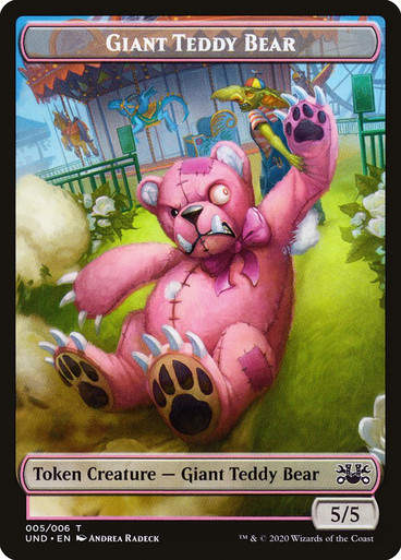 Giant Teddy Bear Token // Goblin Token (TUND)