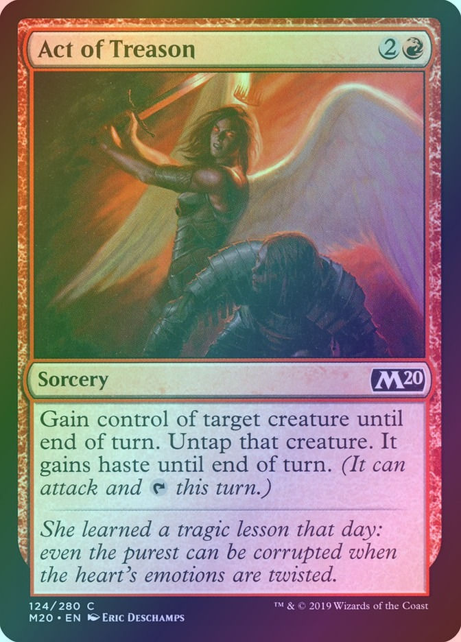 Act of Treason (M20) (124) / Foil