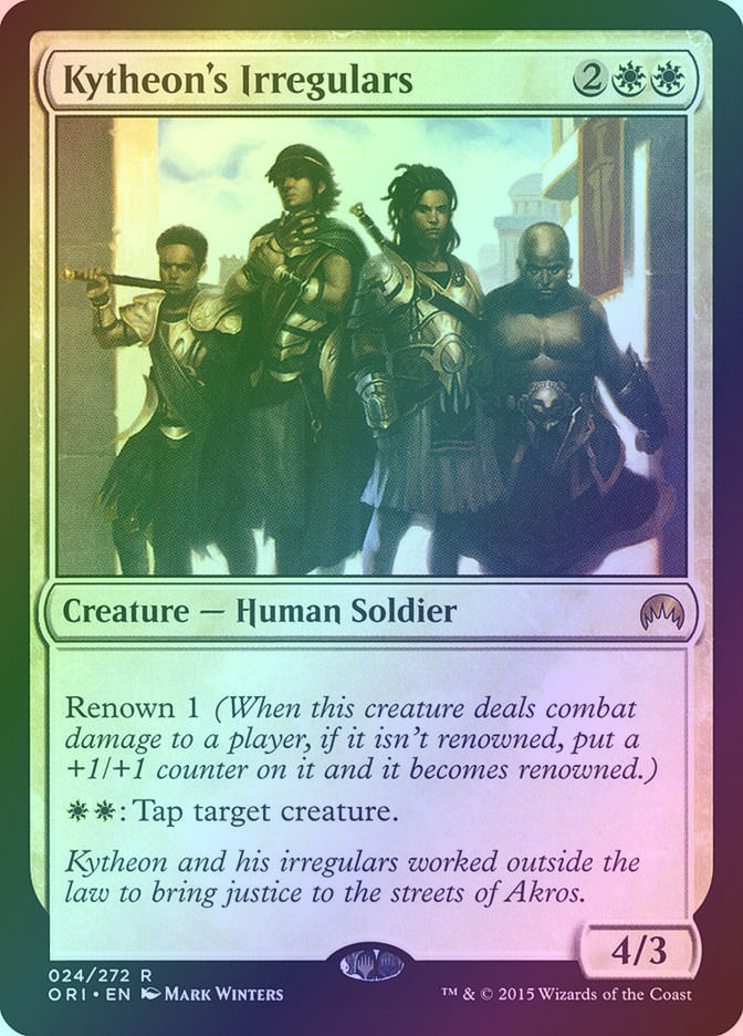 Kytheon's Irregulars (ORI) (24) / Foil