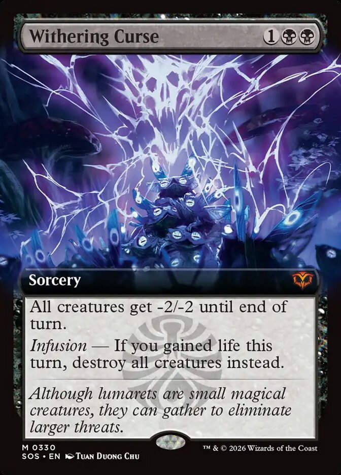 Withering Curse (SOS) (330) / Extended Art