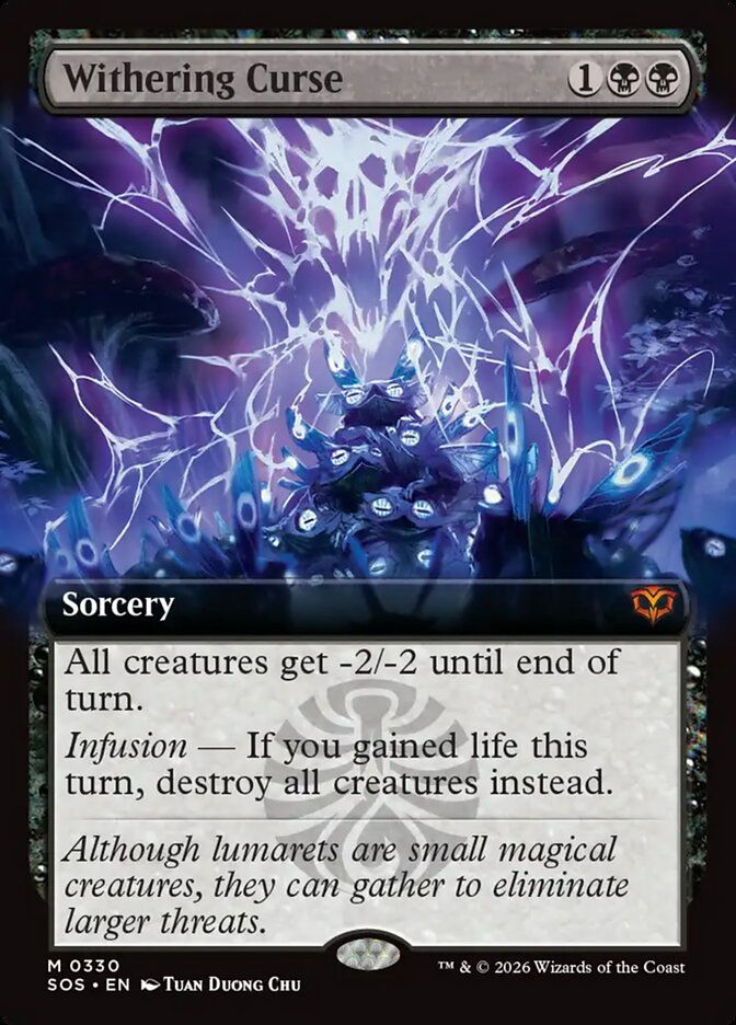 Withering Curse (SOS) (330) / Extended Art