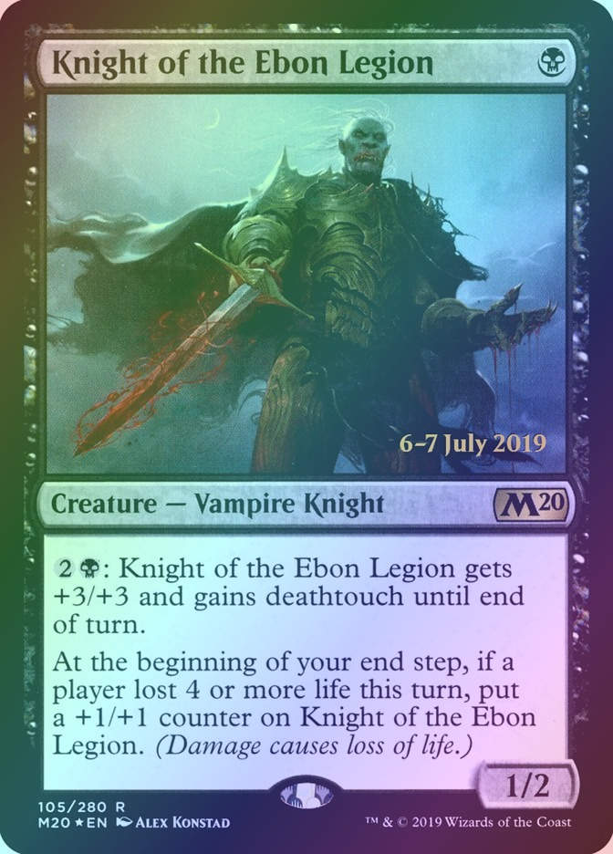 Knight of the Ebon Legion (PM20) (105s) / Foil
