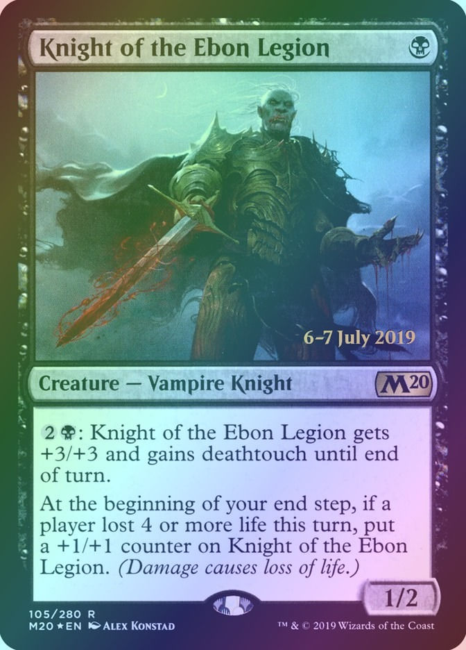 Knight of the Ebon Legion (PM20) (105s) / Foil