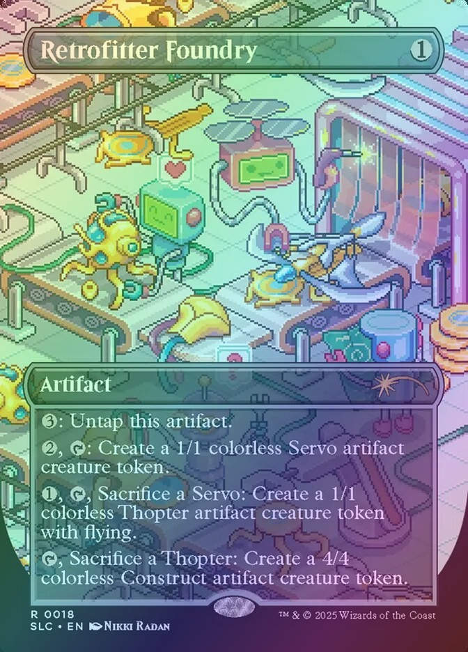 Retrofitter Foundry (SLC) (18) / Borderless / Foil