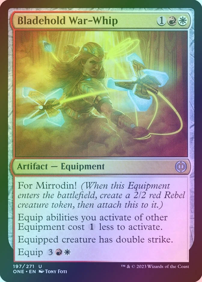 Bladehold War-Whip (ONE) (197) / Foil