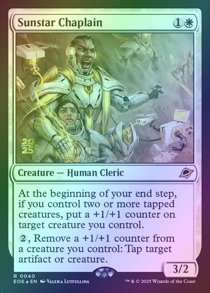 Sunstar Chaplain (PEOE) (40s) / Foil